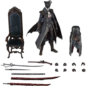 Max Factory Bloodborne: The Old Hunters: Lady Maria of The Astral Clocktower Deluxe Figma Action Fig...