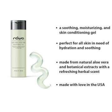 Raya Aloe Vera Soothing Gel for Face and Body Treatment