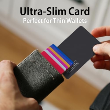 Eelexa Wallet Tracker Card for iPhone - Waterproof Finder