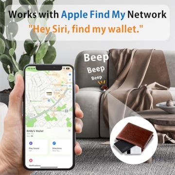 Eelexa Wallet Tracker Card for iPhone - Waterproof Finder