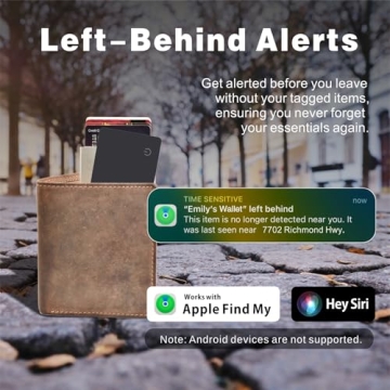 Eelexa Wallet Tracker Card for iPhone - Waterproof Finder