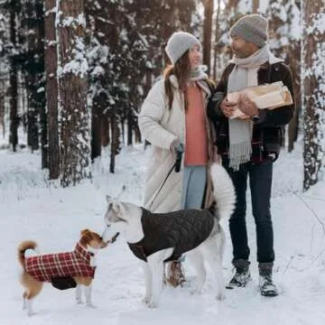 Stylish Kuoser Warm Dog Coat for Cold Weather Protection
