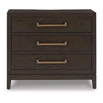 Ashley Burkhaus Mid-Century Modern Nightstand with USB Ports