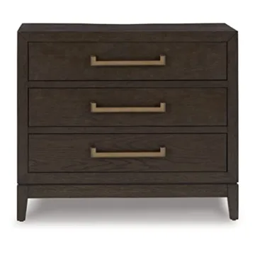 Ashley Burkhaus Mid-Century Modern Nightstand with USB Ports