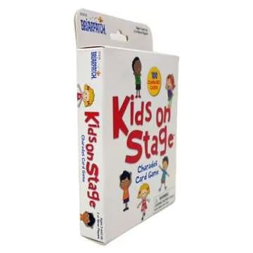 Briarpatch, Kids on Stage The Charades Card Game, Early Preschool Learning for Toddlers, Kindergarten and 1st Grade