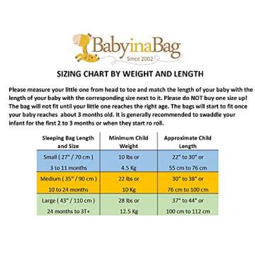 BABYINABAG Summer Model Baby Sleeping Bag and Sack, Plush Minky Dot, 1.25 Togs, for Infants and Todd...