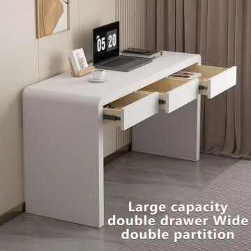 Elegant Dongge White Computer Desk with Durable Design