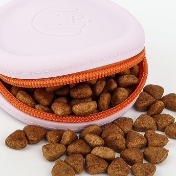 WALLFID Small Silicone Dog Treat Pouch - Portable and Stylish