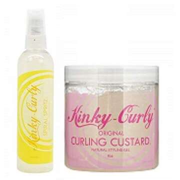 Kinky Curly Hair Care (GEL&SERUM) - Ultimate Frizz Control and Definition