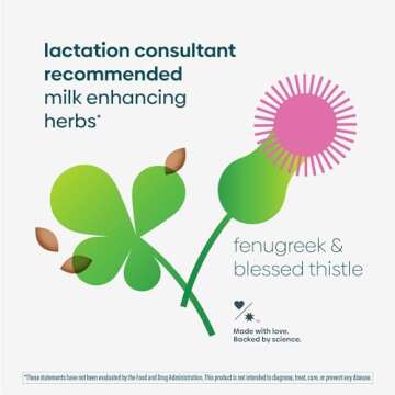 UpSpring Lactation Supplement Capsules for Milk Supply