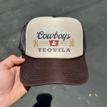 Cowboys and Tequila Trucker Hat for Men & Women