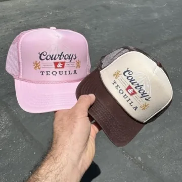 Cowboys and Tequila Trucker Hat for Men & Women