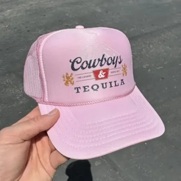 Cowboys and Tequila Trucker Hat for Men & Women