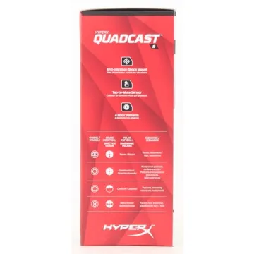 HyperX QuadCast S RGB USB Microphone for Gaming and Streaming