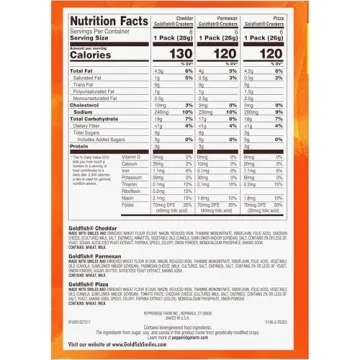 Goldfish Crackers Variety Pack with Cheese Flavors