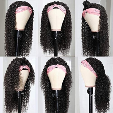 Eooma Curly Headband Wig for Effortless Style