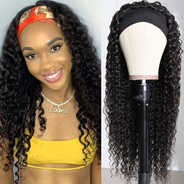 Eooma Curly Headband Wig for Effortless Style