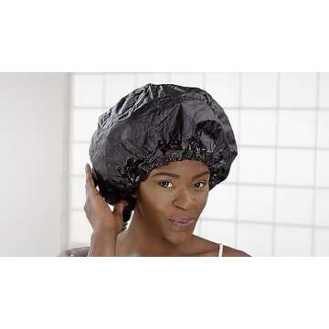 Andis 80745 Ionic Professional Bonnet Hair Dryer - Includes 40" Flexible Hose & Convenient Storage Case, Fits on Average Size of 1" Roller, 2-Speed/ 2 Heat Settings for Styling - 500 Watts, Black