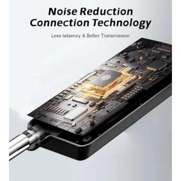 MAIKELU Professional Dual Handheld Wireless Microphone System with Rechargeable Receiver