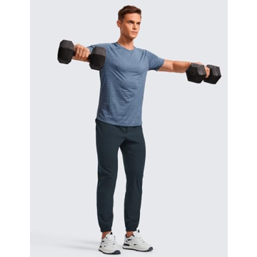 CRZ YOGA Men's Joggers - Lightweight Training Pants