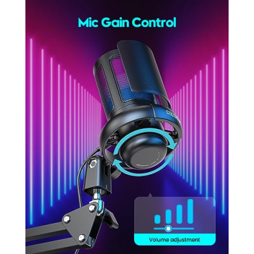 COCONISE USB Gaming Microphone for PC & PS4/5