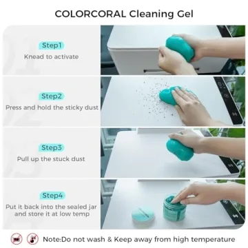 COLORCORAL Cleaning Gel for Car and Home Use