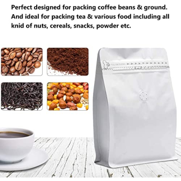 High Barrier Foil Coffee Pouches - 50 Count Freshness Bags