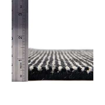 Unique Loom English Manor Collection Area Rug - Farmhouse (2' x 9' 10" Runner, Blackberry/ Ivory)