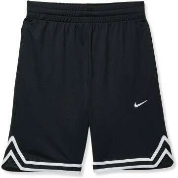 Nike DriFit DNA Shorts for Boys 10-12 - Black/White