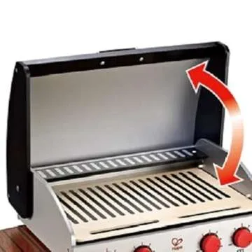 Hape Wooden Grill and Shish Kabob Playset for Kids