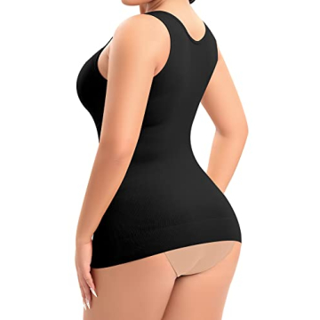 Shapewear Tank Tops with Built in Bra for Compression