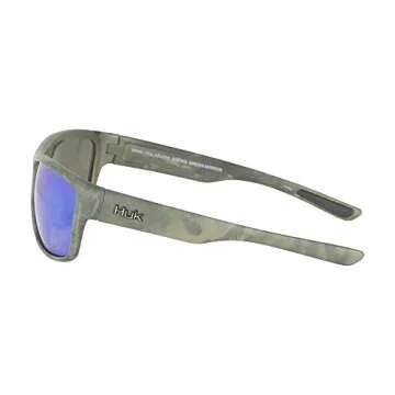 HUK Performance Fishing Polarized Sunglasses - Green Mirror