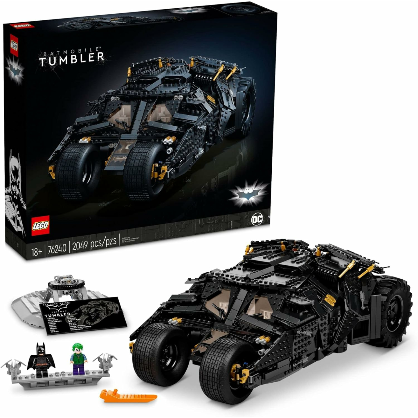 LEGO Batman Batmobile Tumbler 76240 - Collector's Set