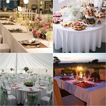 Fokitut Waterproof Rectangle Tablecloth for Dining Events