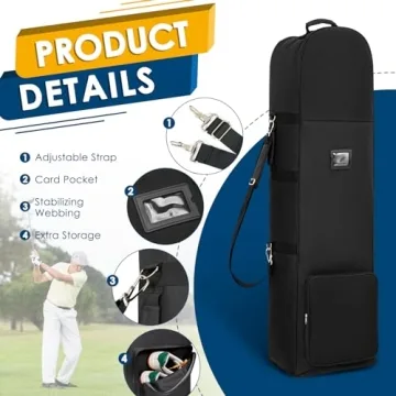 Durable Darekuku Golf Travel Cover for Avid Golfers