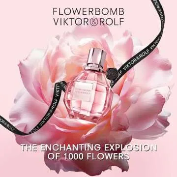 Viktor&Rolf - Flowerbomb Eau de Parfum - Women's Perfume - Floral & Woody - With Notes of Rose, Peony & Patchouli - 1.7 Fl Oz