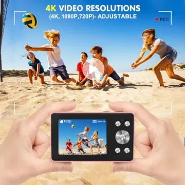 Compact 4K FHD VITALUXE Digital Camera for Kids