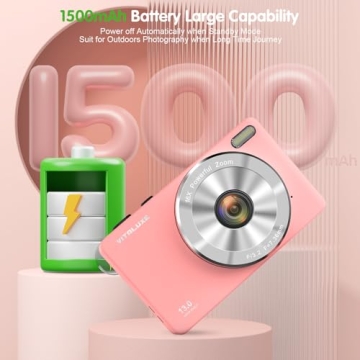 Compact 4K FHD VITALUXE Digital Camera for Kids