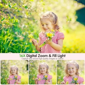Compact 4K FHD VITALUXE Digital Camera for Kids