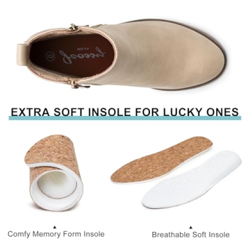 Jeossy Women's Stylish Ankle Boots for All Occasions