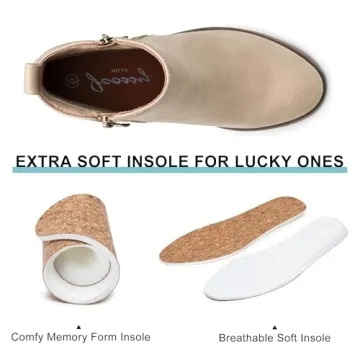 Jeossy Women's Stylish Ankle Boots for All Occasions