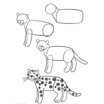 How to Draw Animals: Easy Step-by-Step Drawings! (Dover How to Draw)