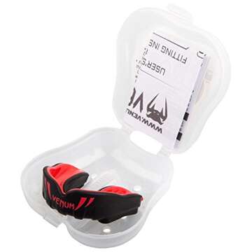 Venum Challenger Mouthguard for Kids - Black/Red