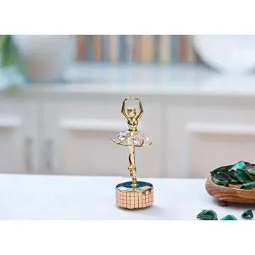 Matashi Gold Ballet Dancer Music Box for Every Occasion
