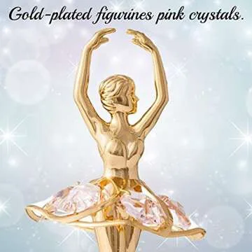 Matashi Gold Ballet Dancer Music Box for Every Occasion