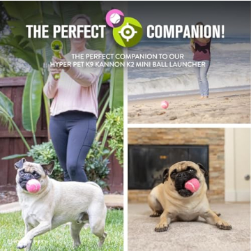 Hyper Pet MINI Tennis Balls for Small Dogs Fun & Safe