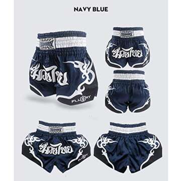 FLUORY Muay Thai Fight Shorts - Ultimate MMA Training Gear