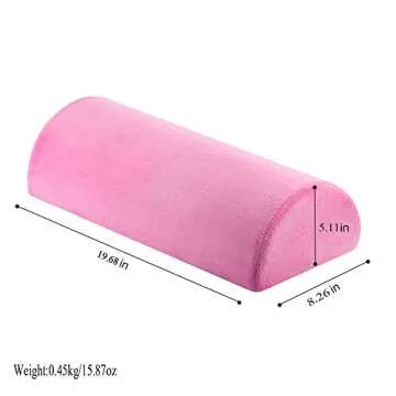 SKYZONAL Large Memory Foam Bolster Pillow for Pain Relief