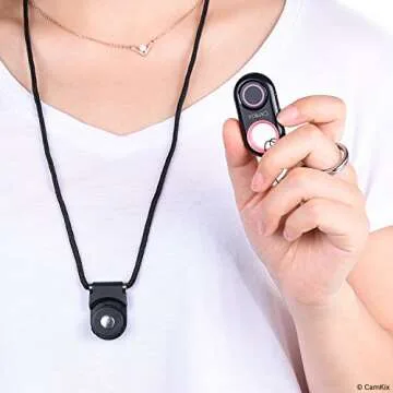 2X CamKix Camera Shutter Remote Control with Bluetooth Wireless Technology - Works Flawlessly with iPhone/iPad and Android (Pink)