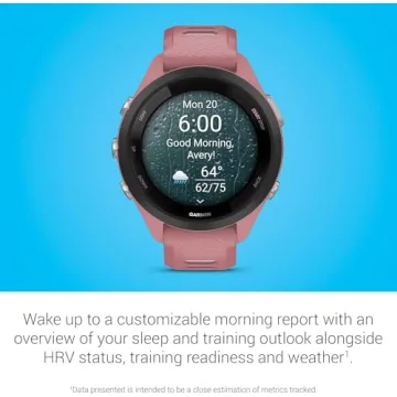 Garmin Forerunner 265S Smartwatch with AMOLED Display